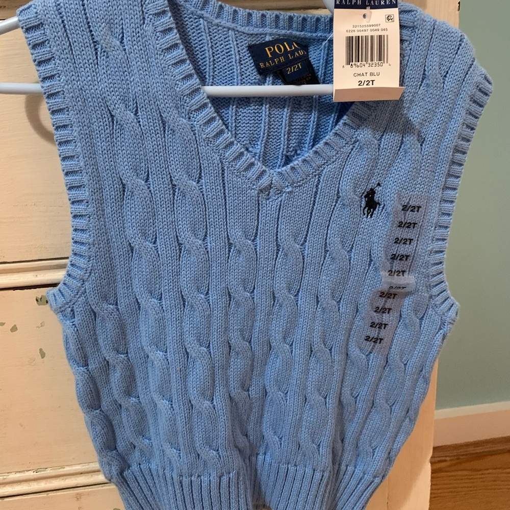 Polo sweater vest